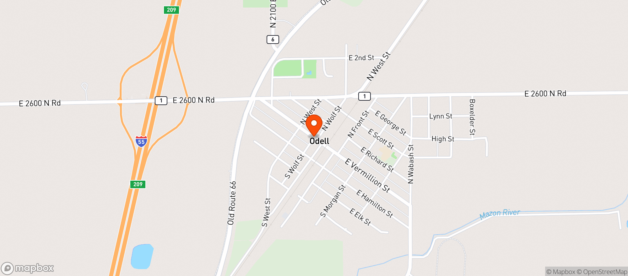 Map showing Kings Crossing