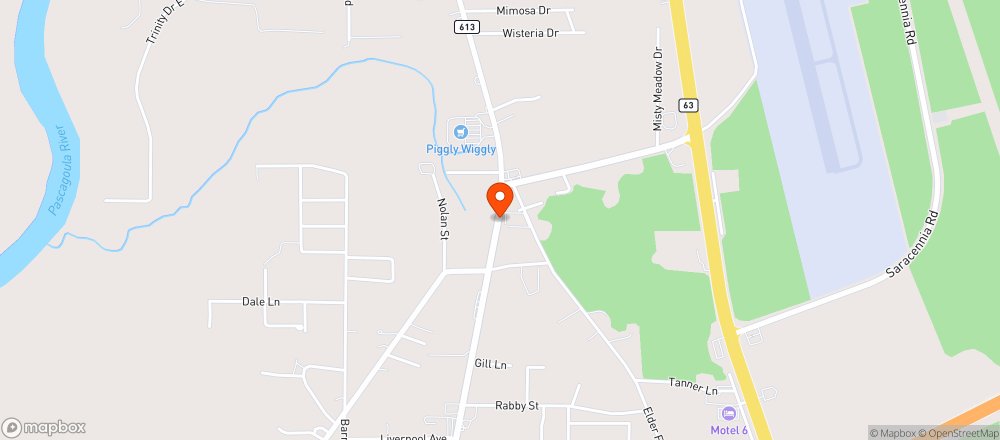 Map showing Cheap Butts
