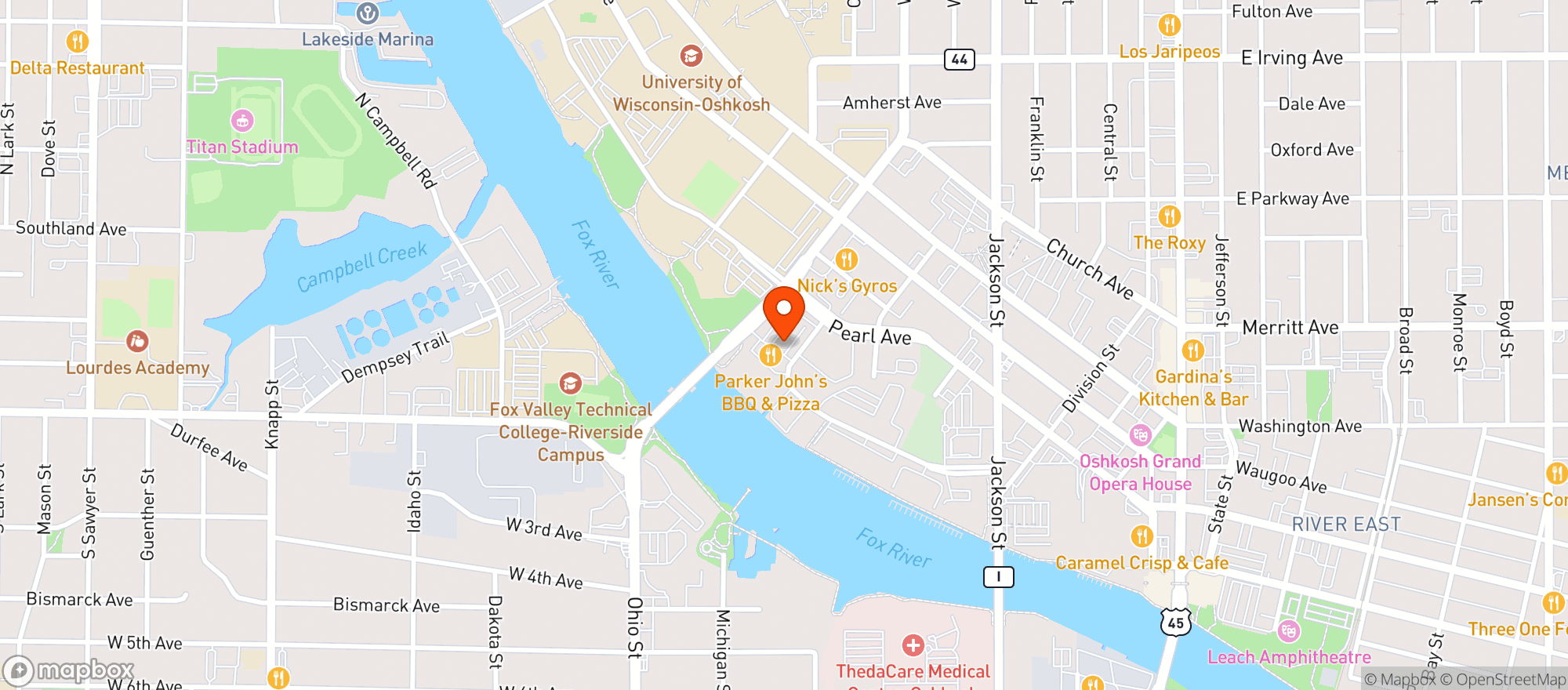 Map showing Liquorland