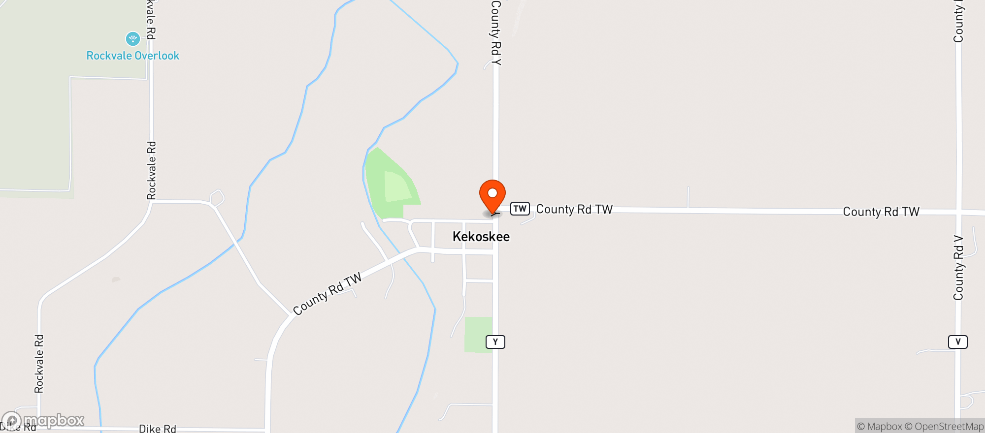 Map showing Marsh Inn