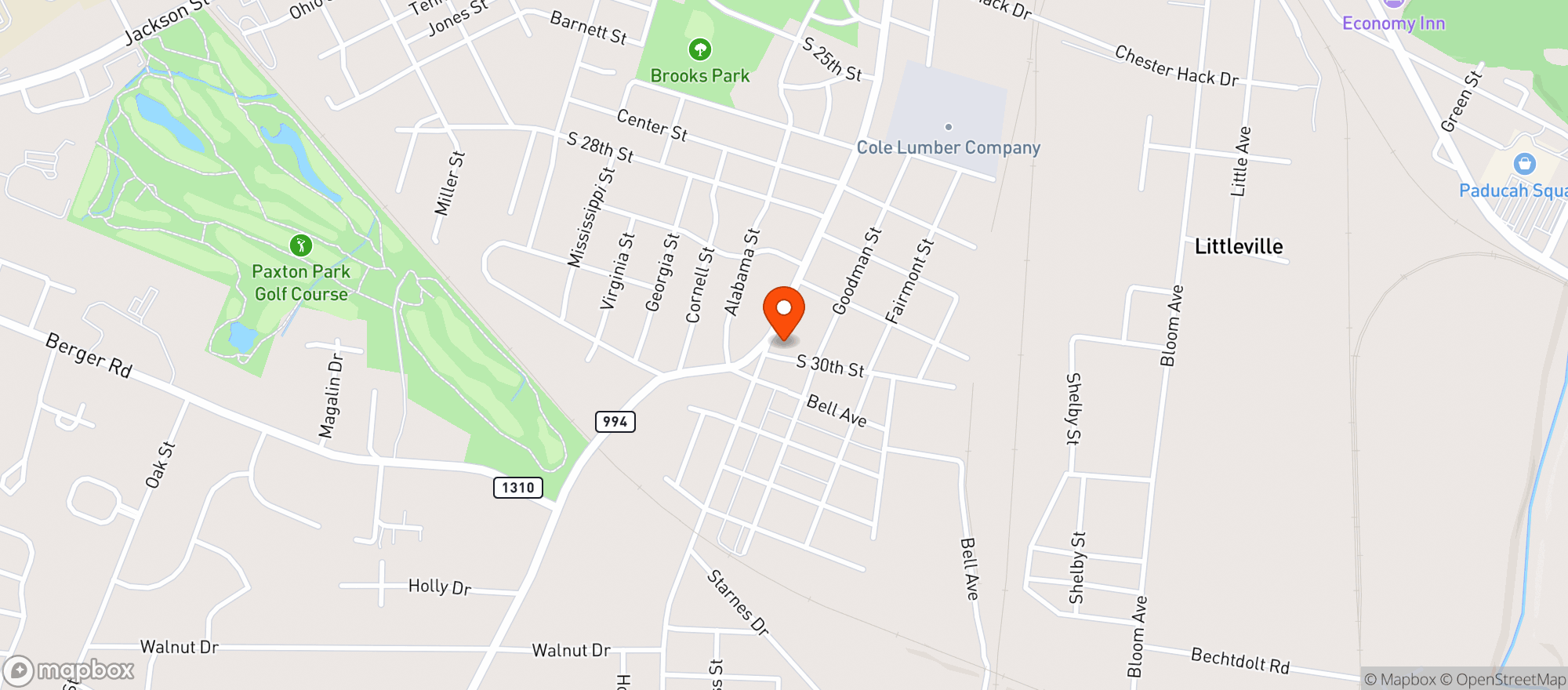 Map showing Sonny's Liquors #1