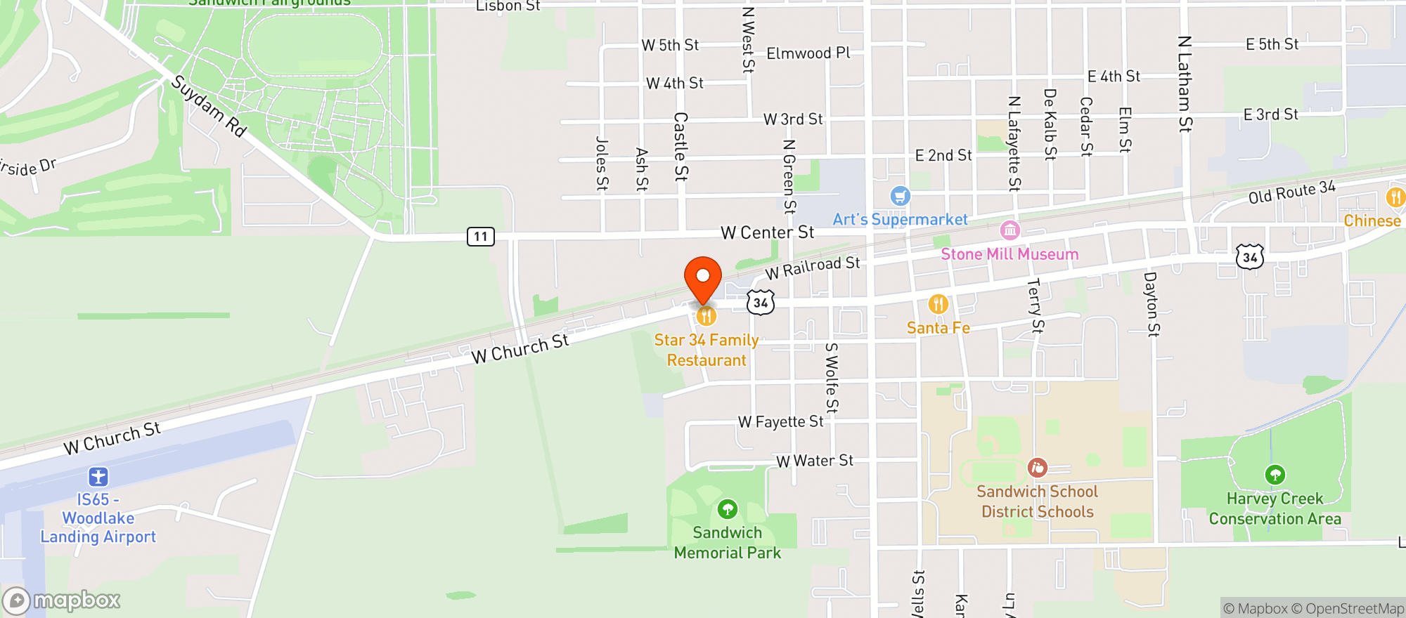 Map showing BACABA LIQUOR