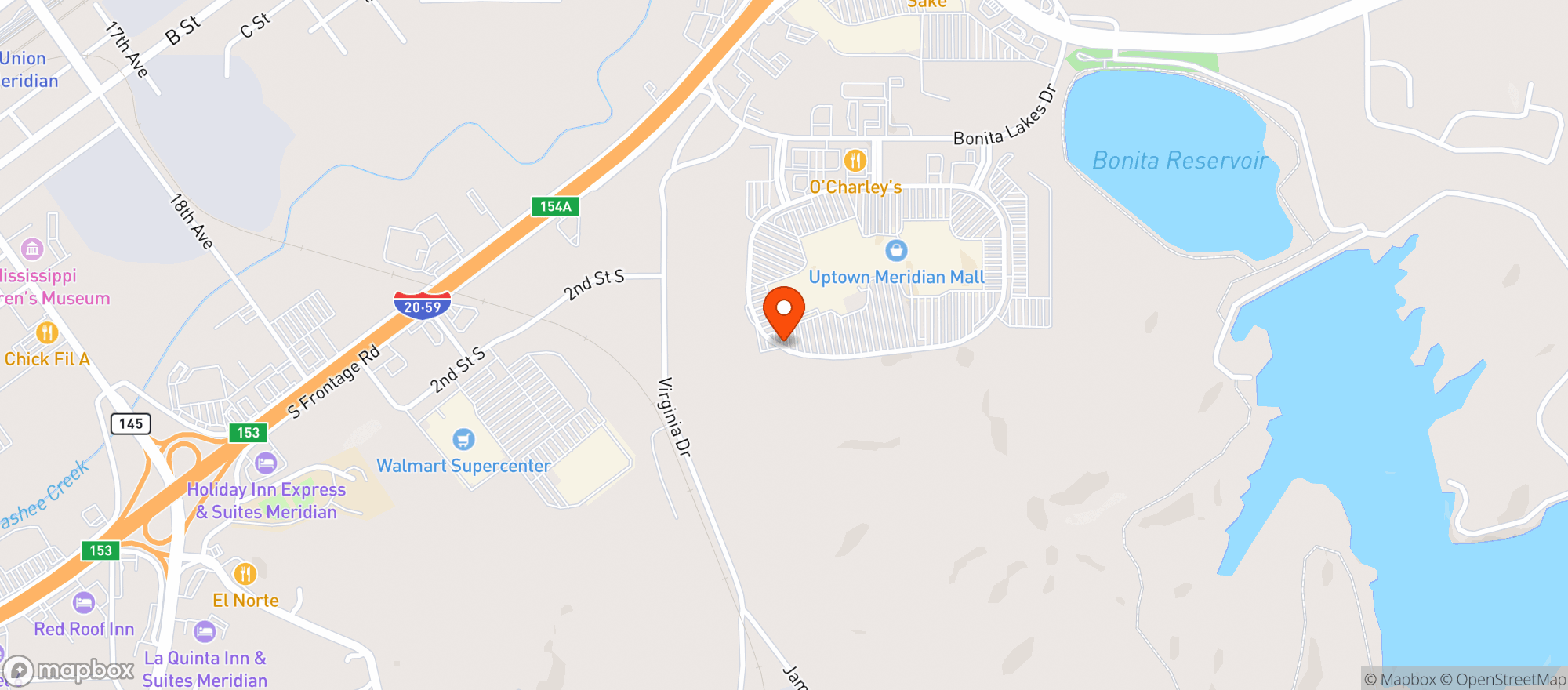 Map showing Gnc
