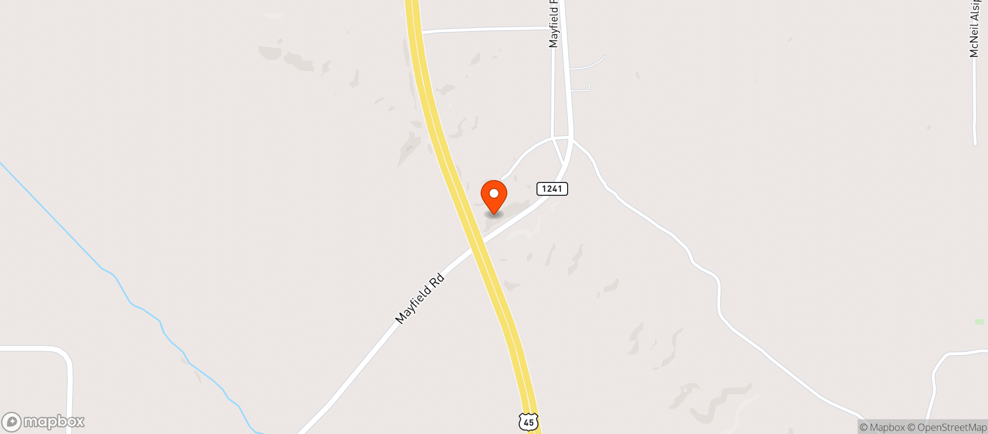 Map showing ONESTOP WINE & SPIRITS 2