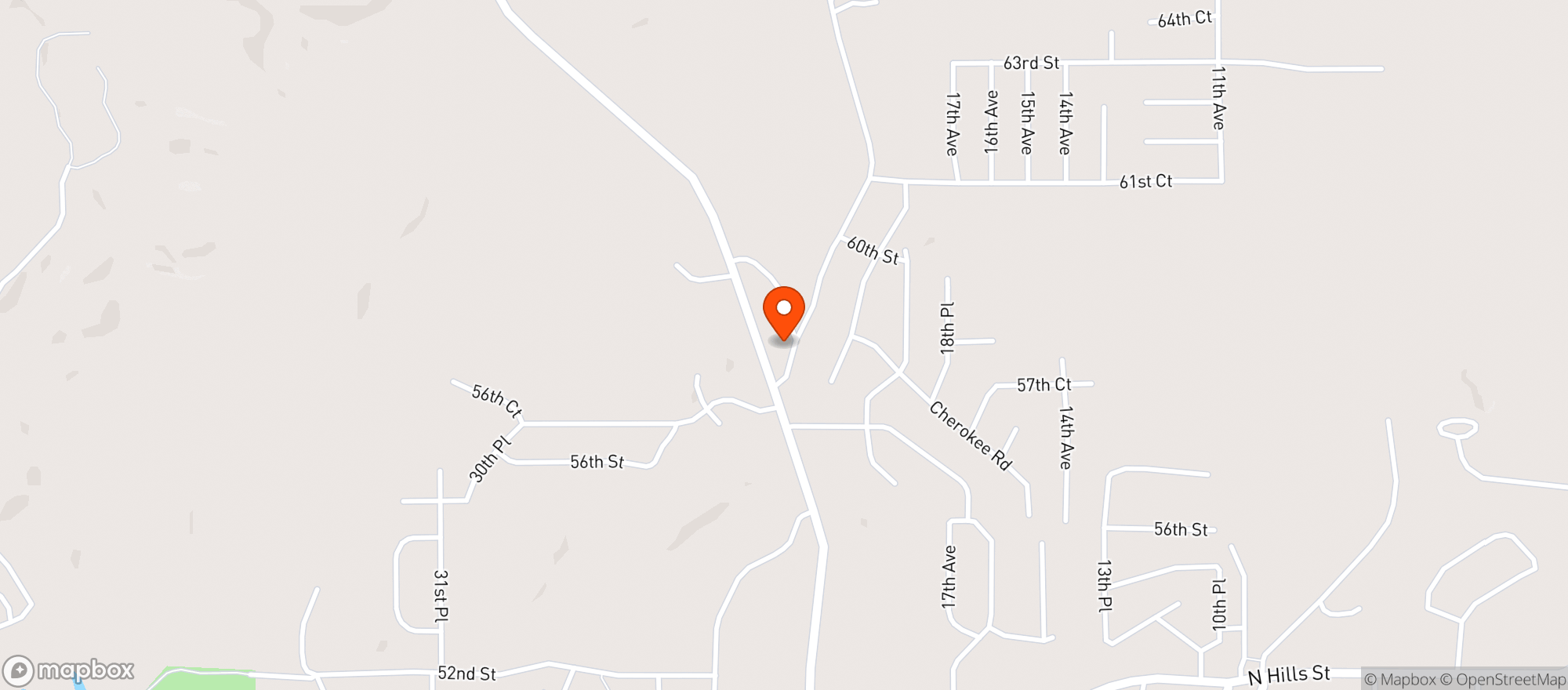 Map showing LAST CHANCE TOBACCO - MAPLES