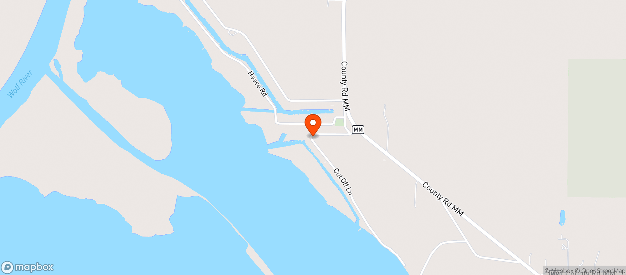 Map showing Boom Bay Bar & Grill
