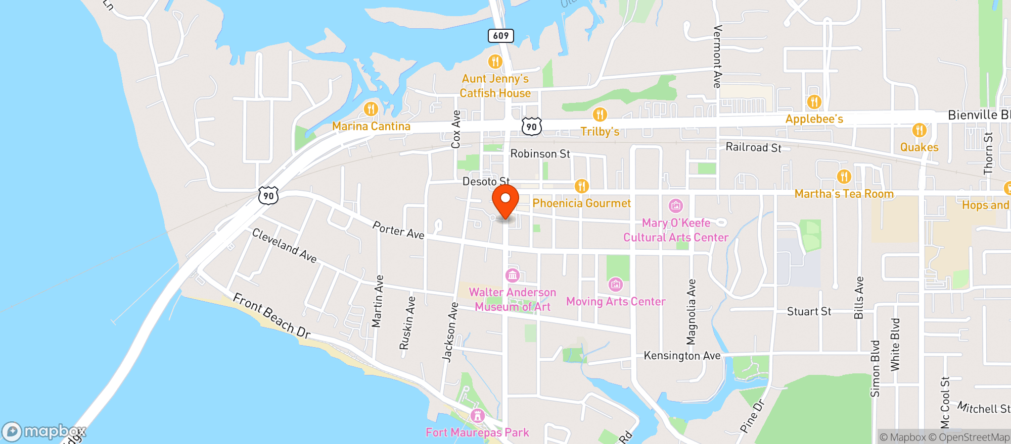 Map showing Maison De Lu