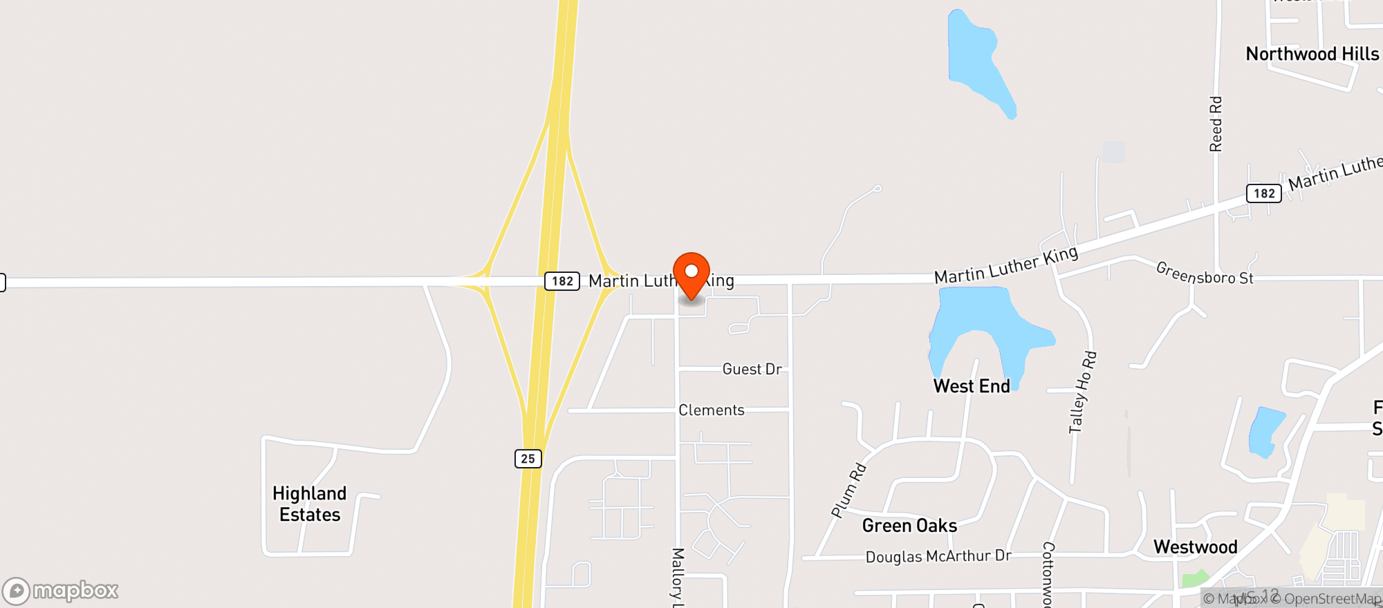 Map showing FAIR EXPRESS MARATHON STARKVILLE