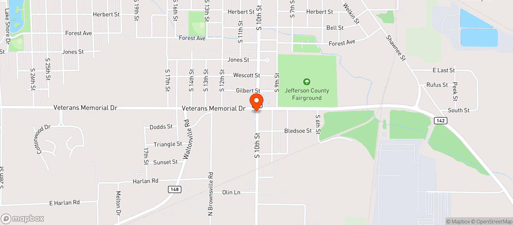 Map showing Huck S #371