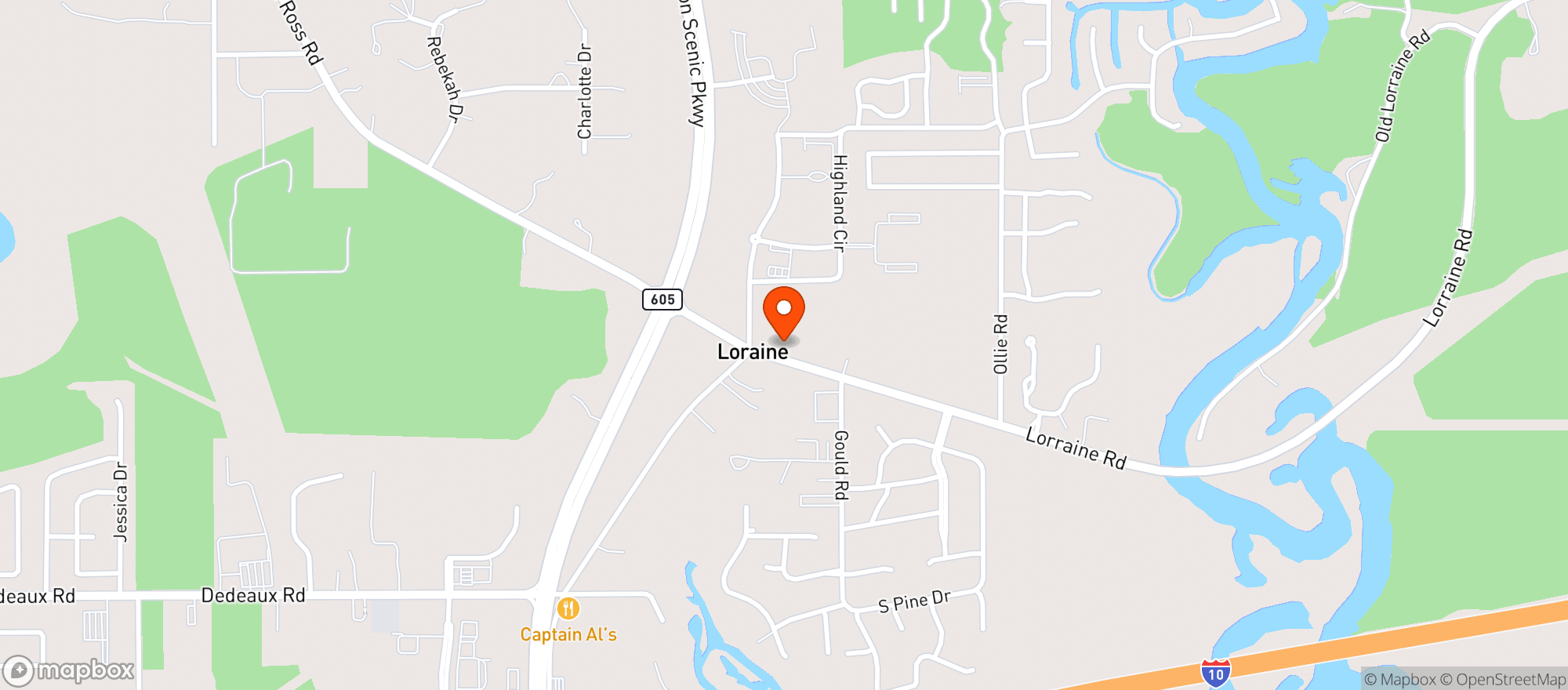 Map showing Maas Food Mart