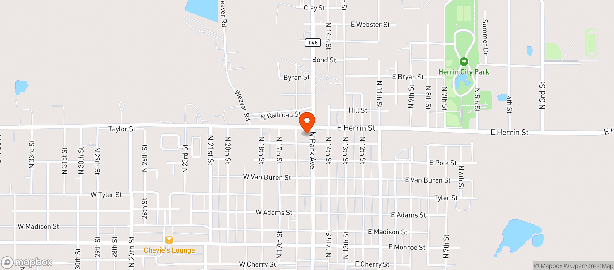 Map showing Circle K #4701340