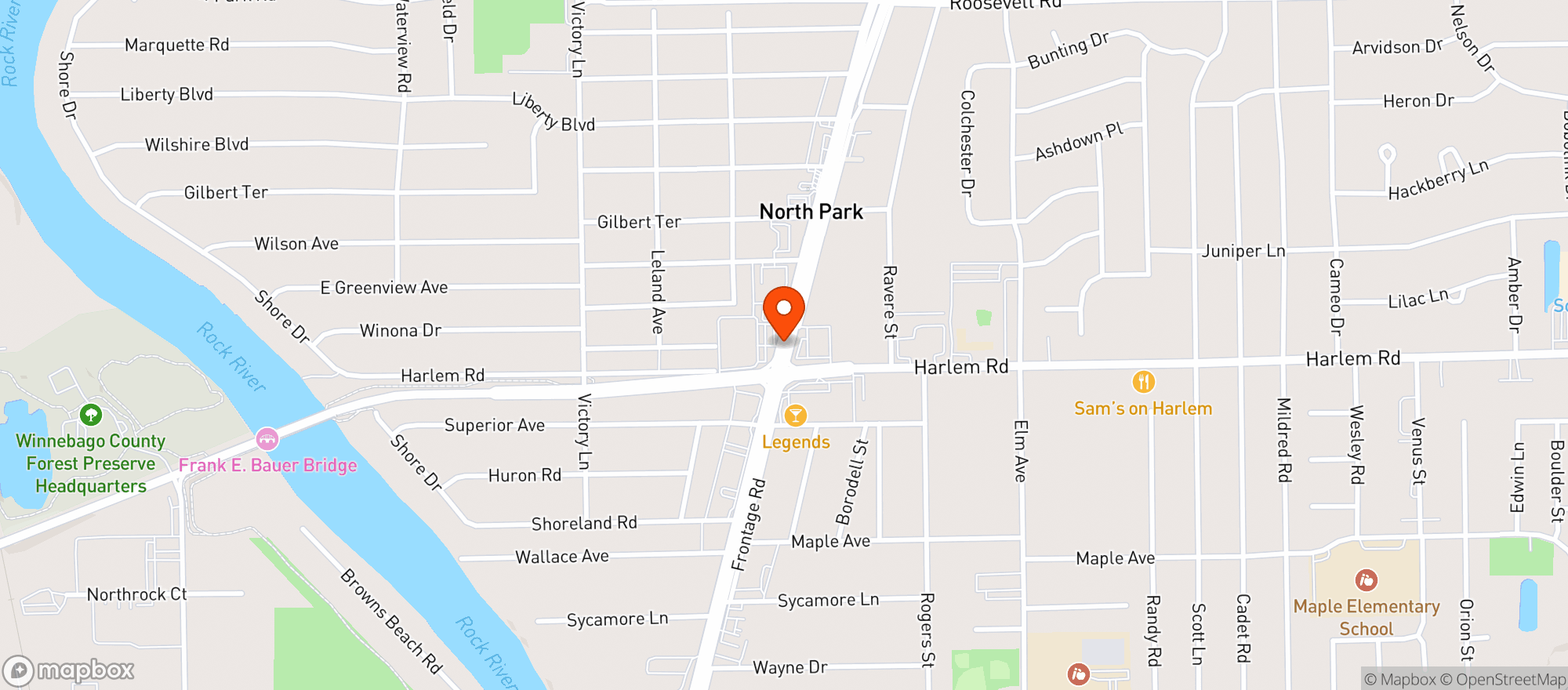 Map showing Cvs Pharmacy