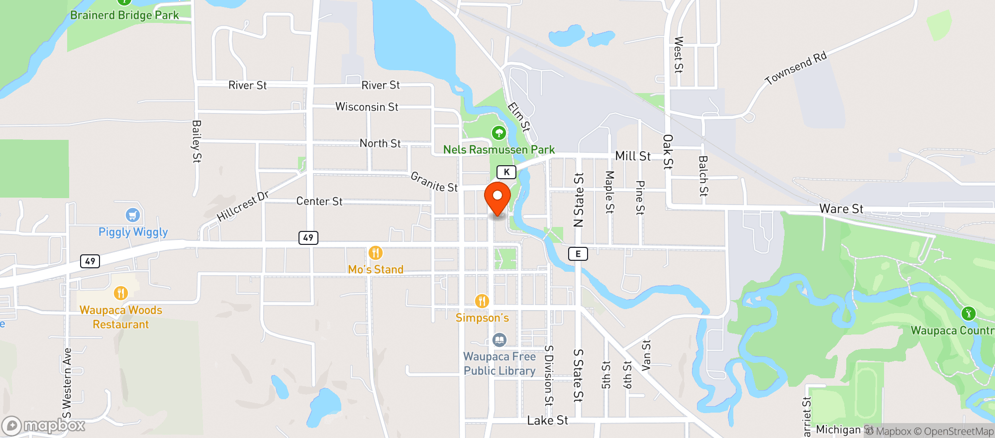 Map showing The Gouda Life