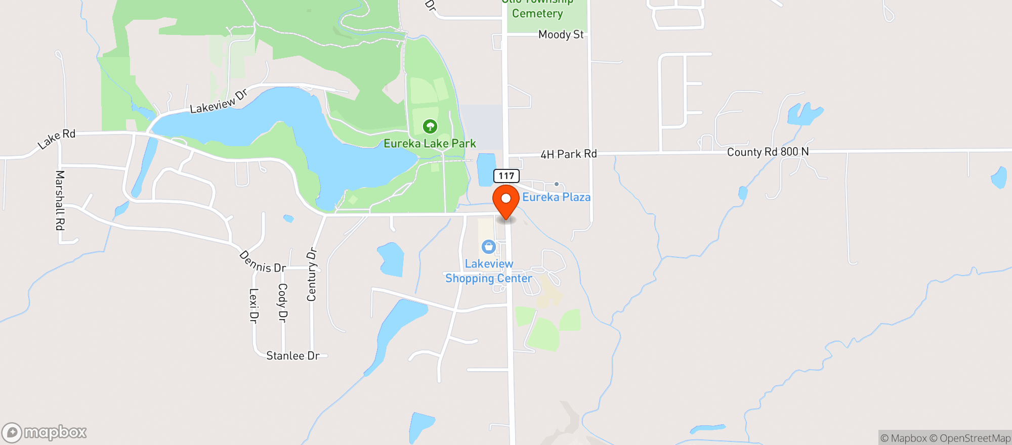 Map showing Brake Time