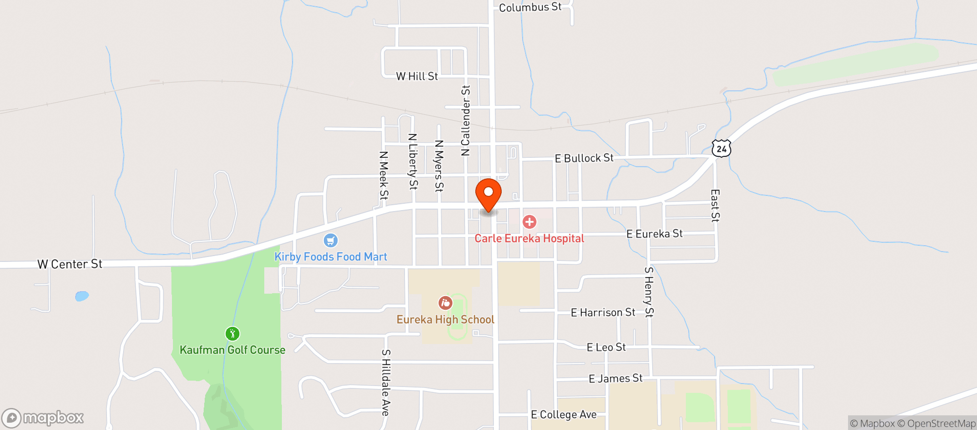 Map showing Wendy Puff Pizzeria & Pub