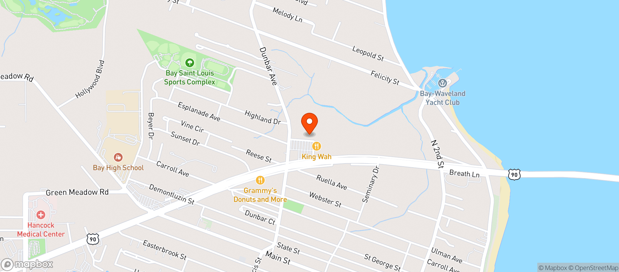 Map showing Froogels Market