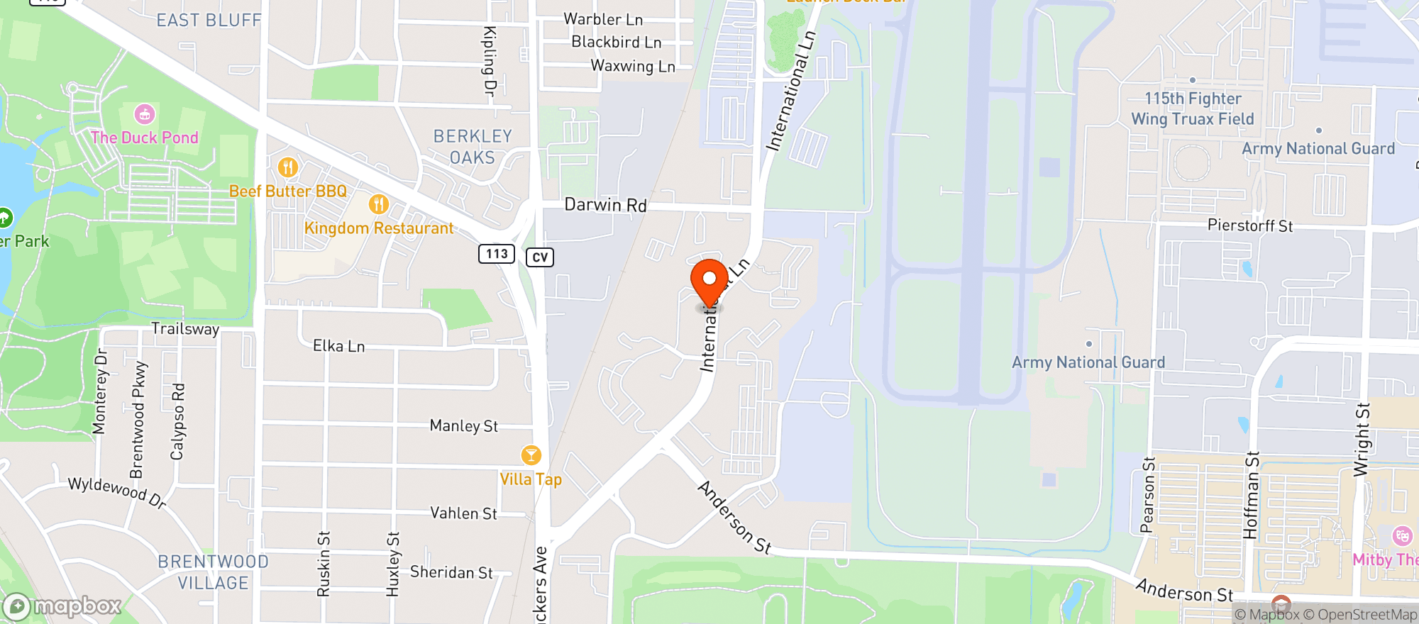 Map showing Uw Nrotc Alumni Association