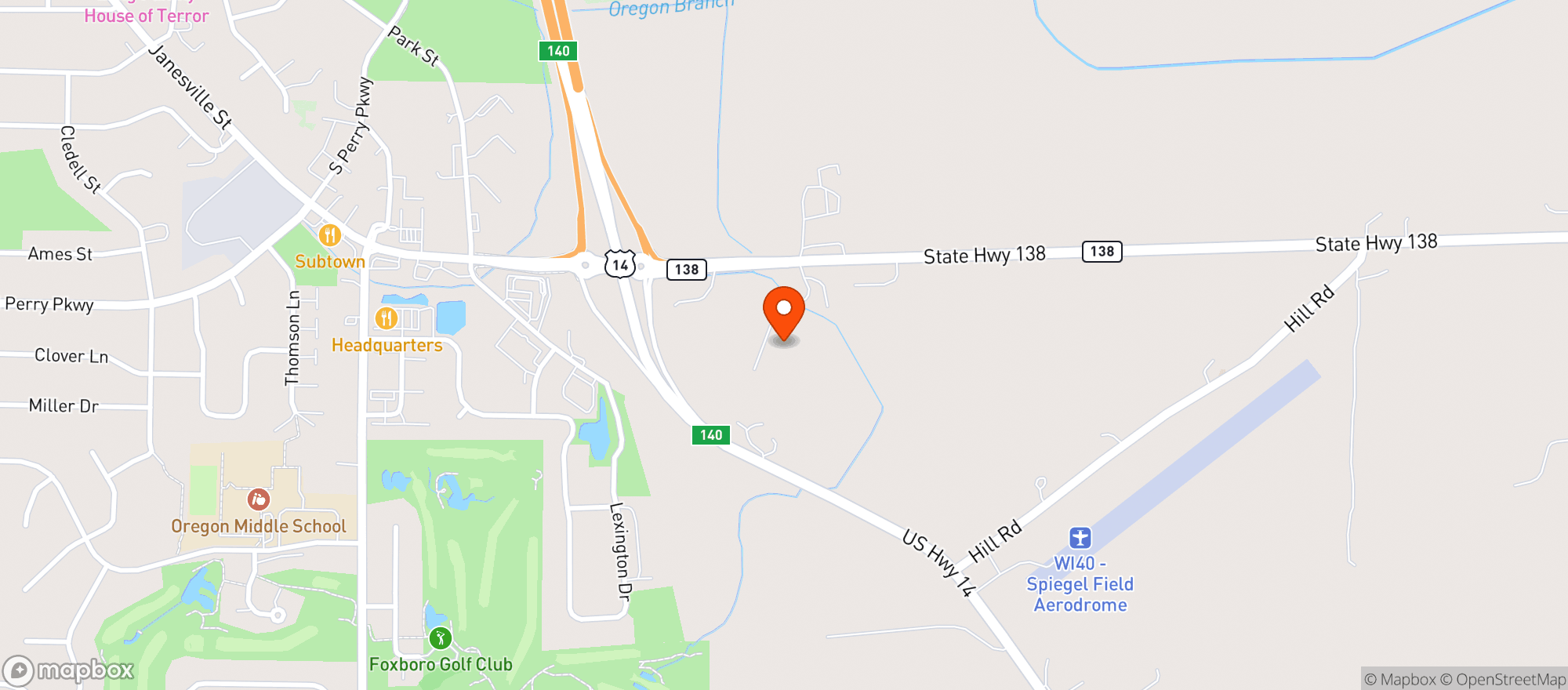 Map showing Best Of Wisconsin Shop