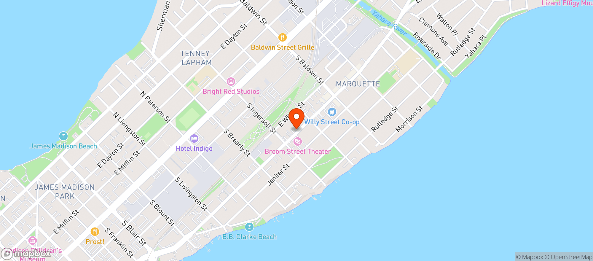 Map showing Solescape Healing Arts? Rooted In Sanity Kava Lounge Llc