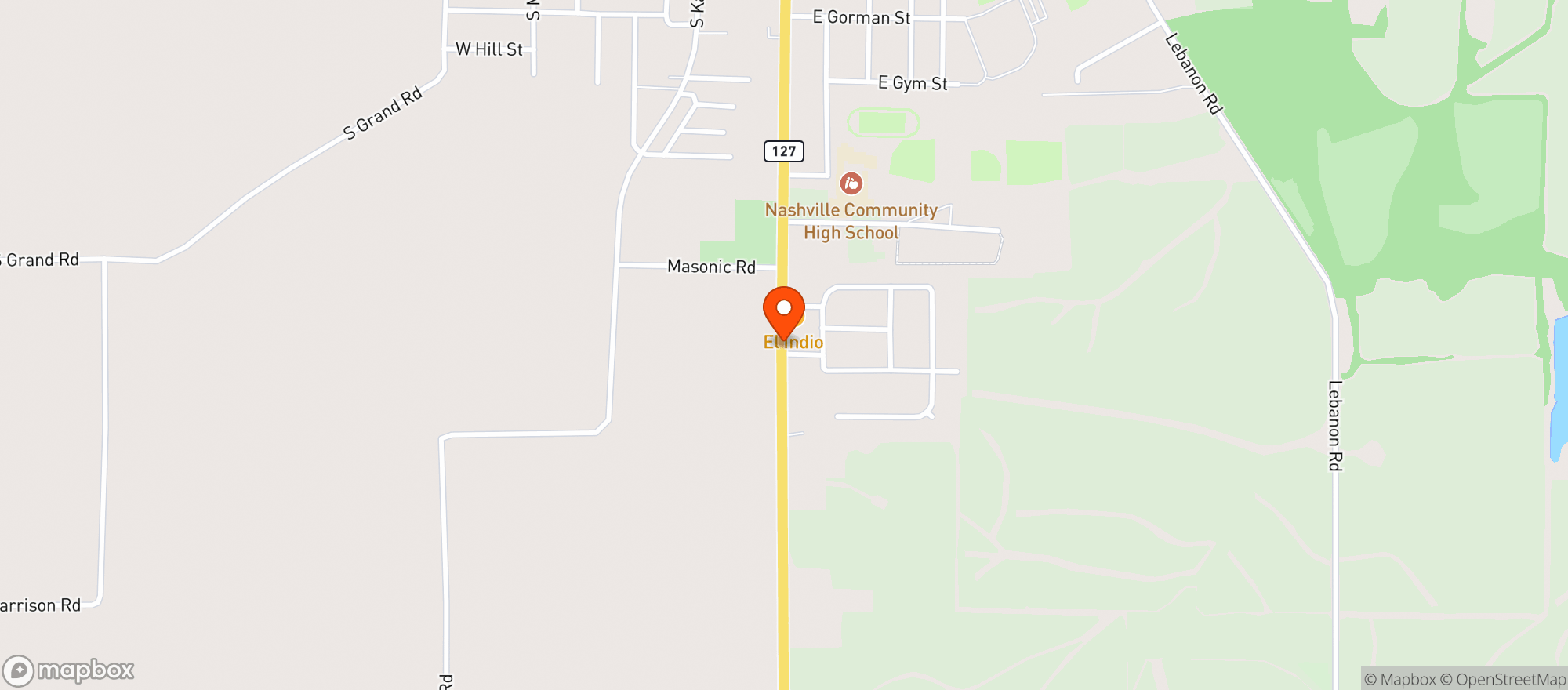 Map showing All Mart Wines & Spirits