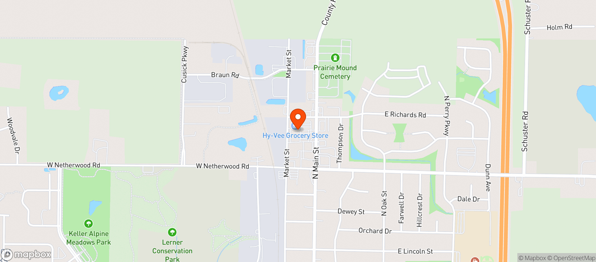 Map showing ProActive LLC DBA Bad Art Co
