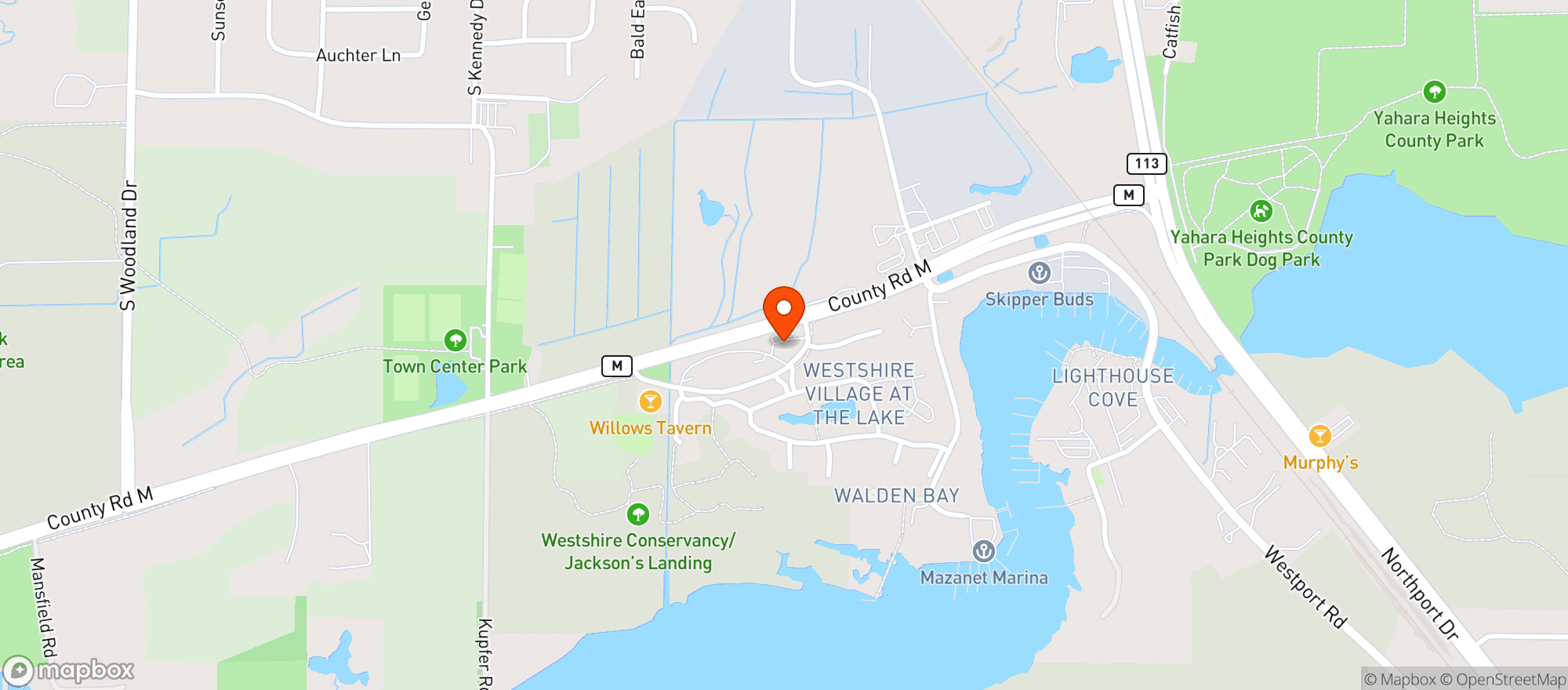 Map showing KWIK TRIP #529