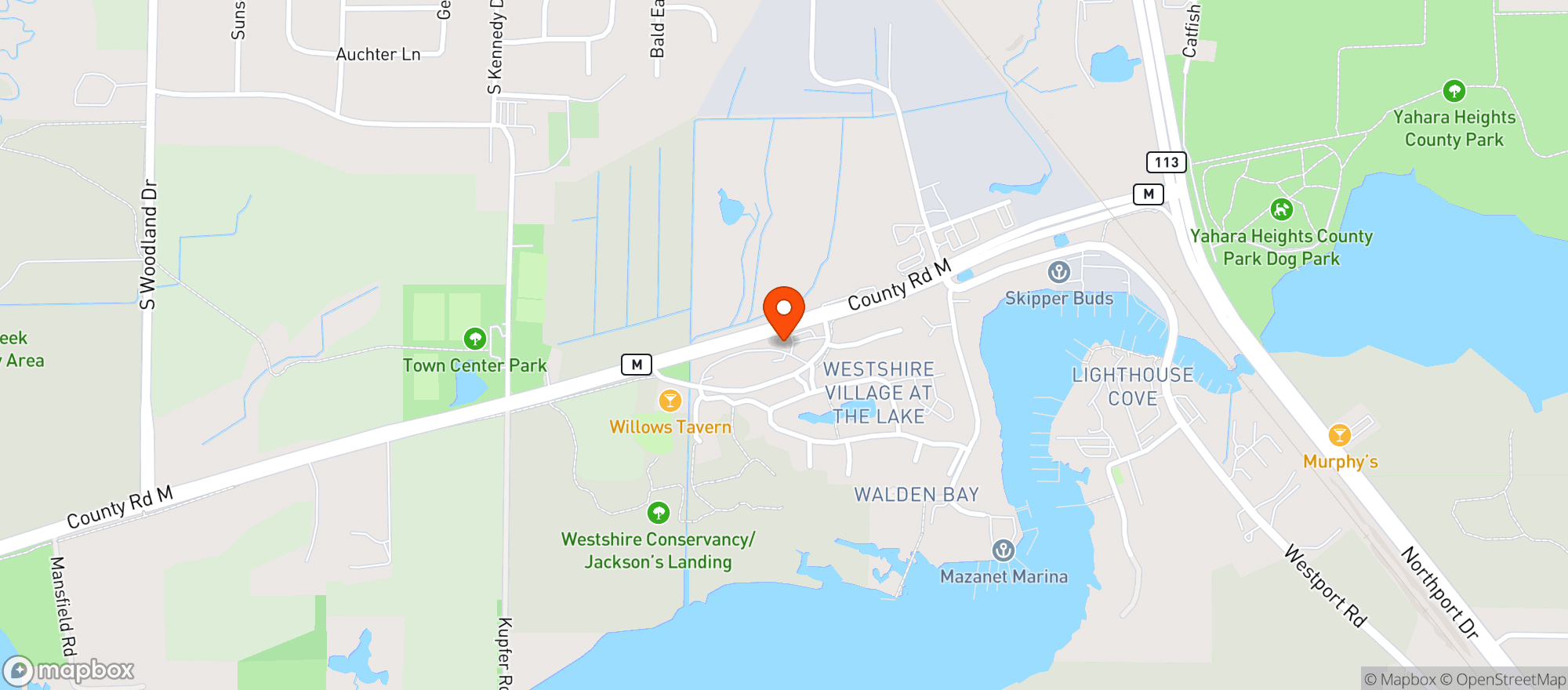 Map showing ATHENS GRILL