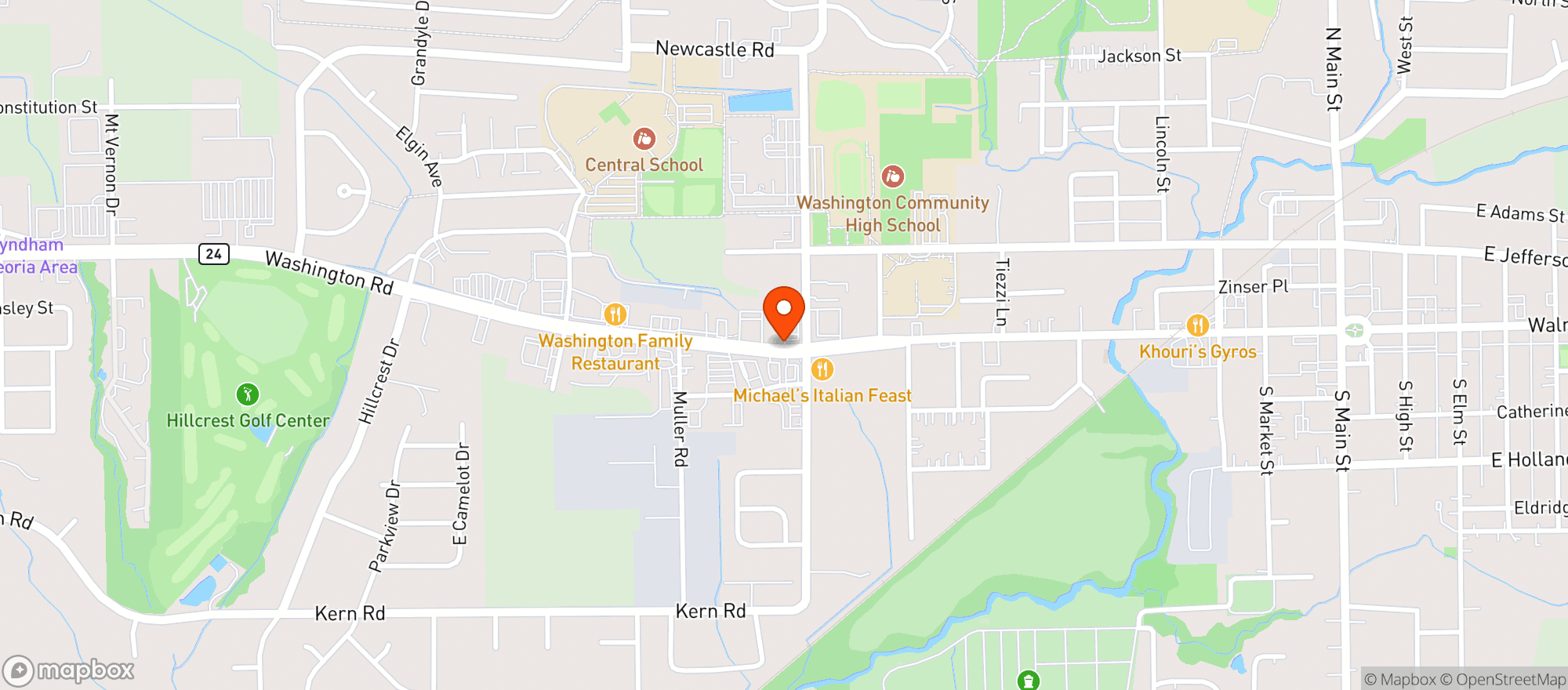 Map showing Cvs Pharmacy