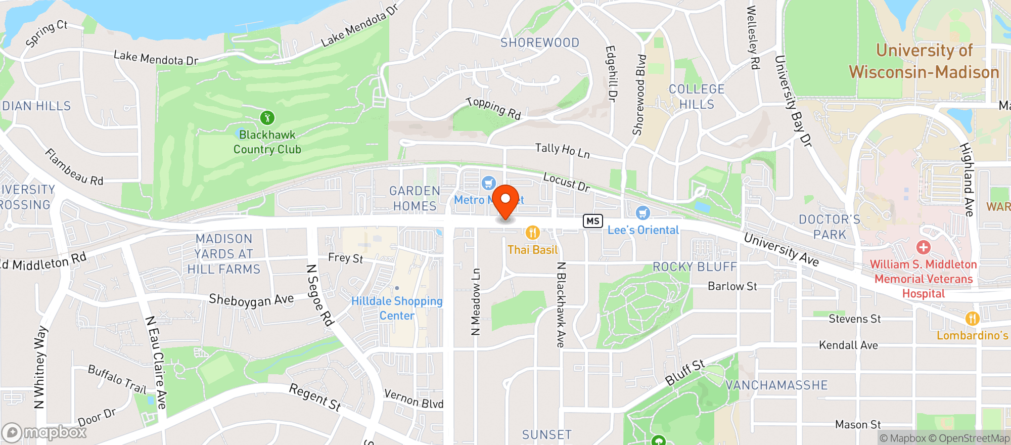 Map showing Herbal Aspect, LLC