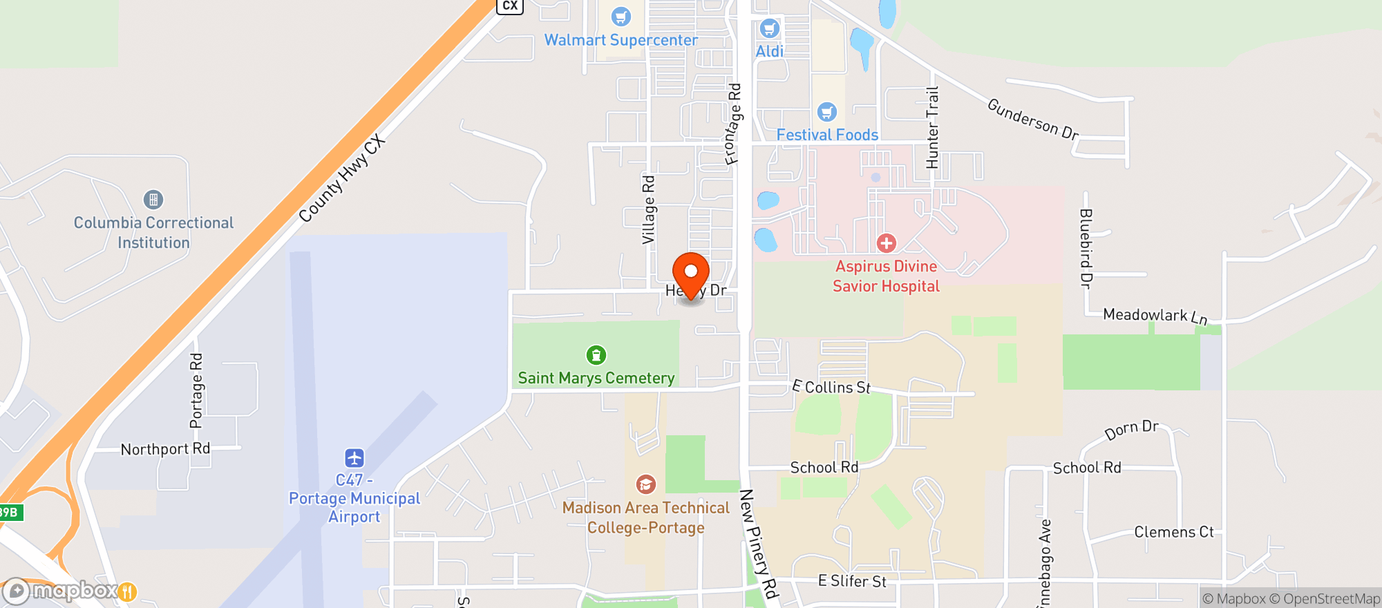 Map showing IdealVapor LLC