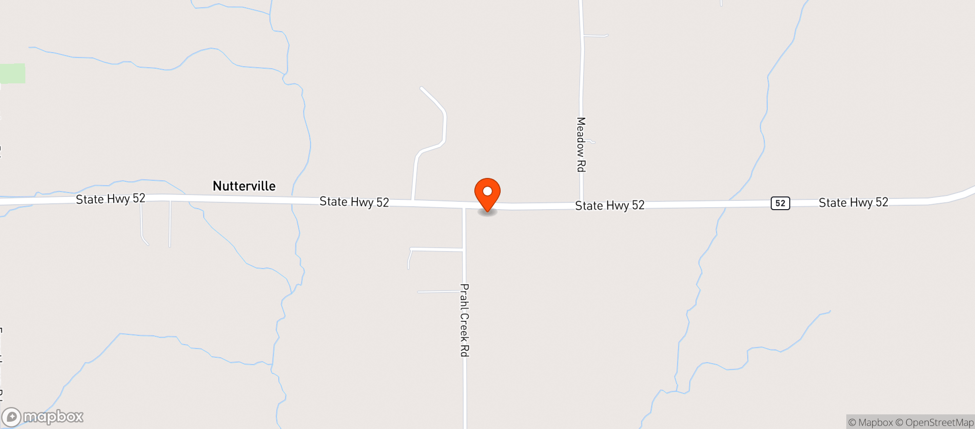 Map showing Homestead