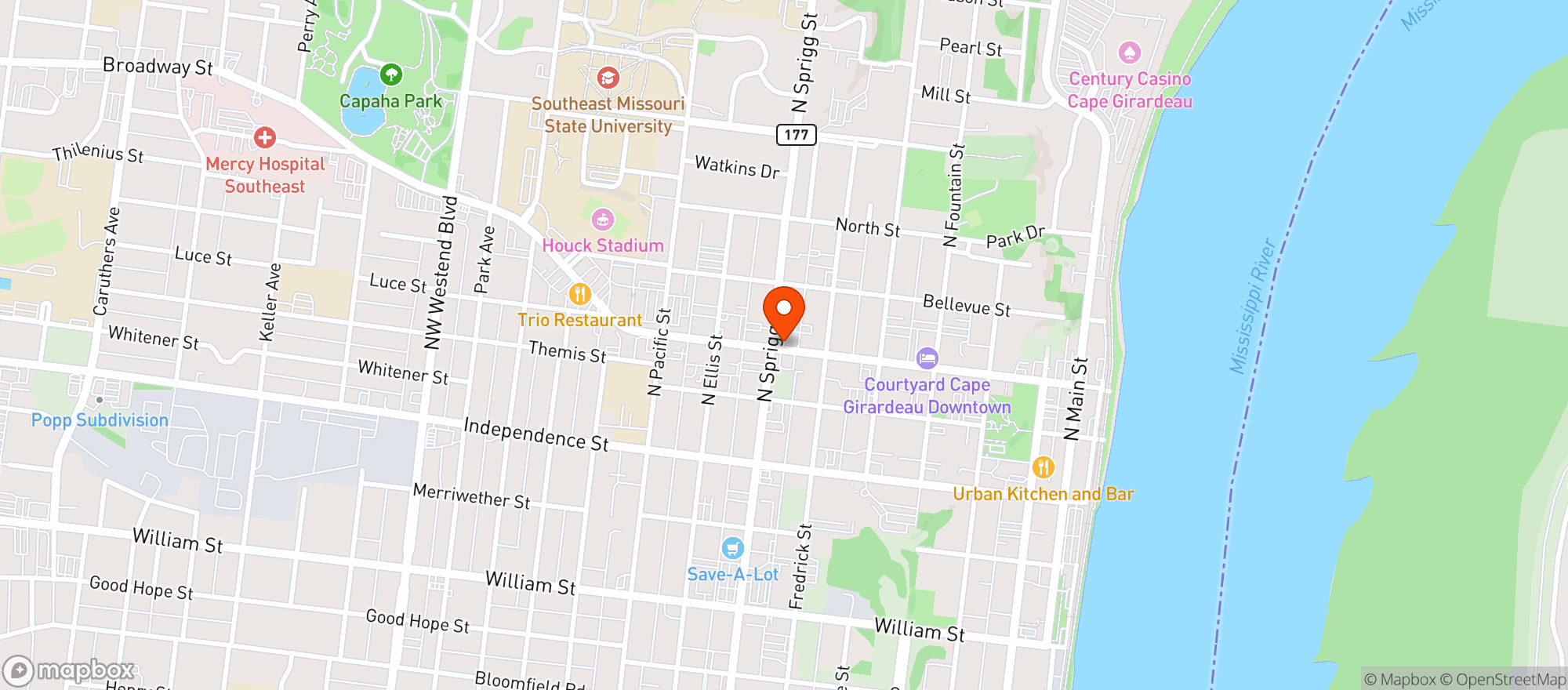 Map showing Hypnotic Drinks Llc