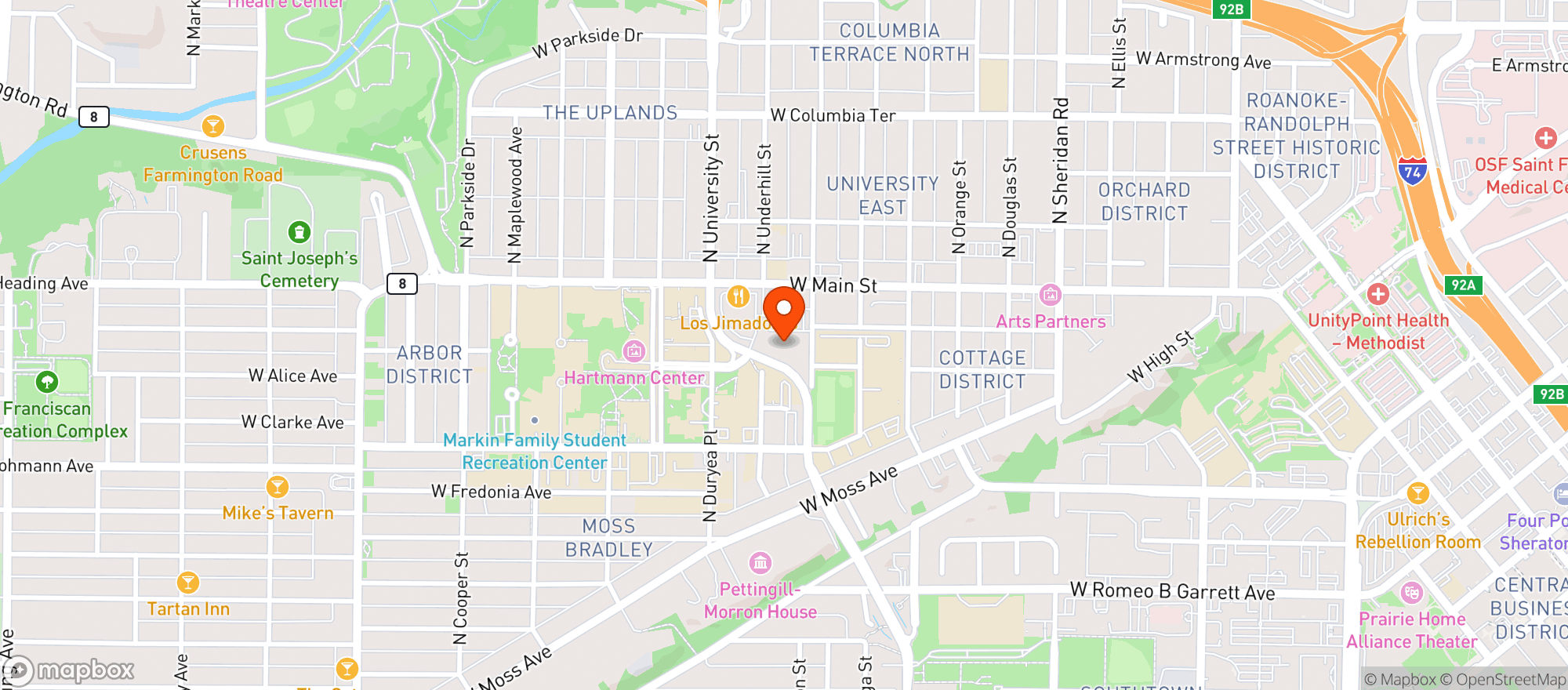 Map showing Cvs Pharmacy #6455