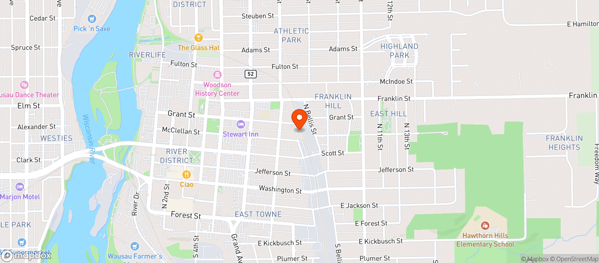 Map showing Timekeeper Distiller