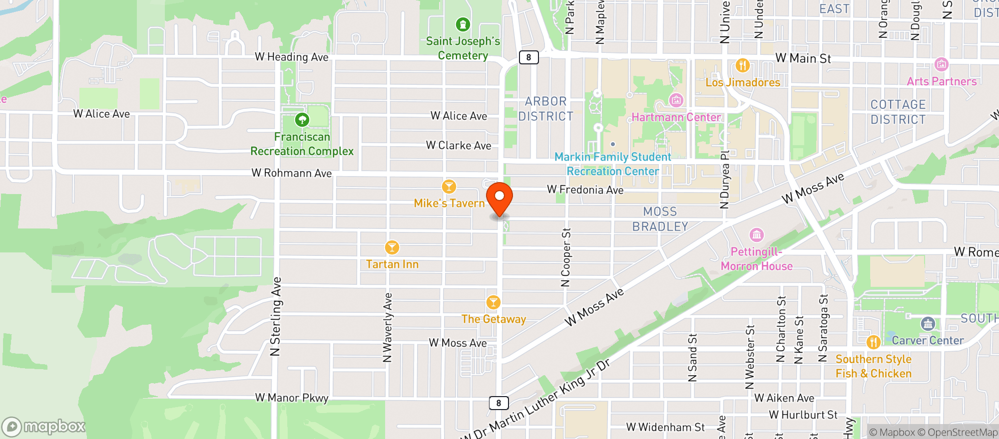 Map showing Liquor Spot