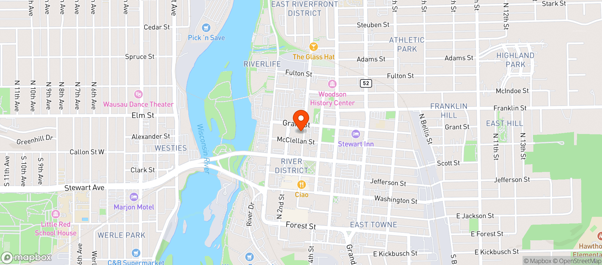 Map showing Limericks Public House
