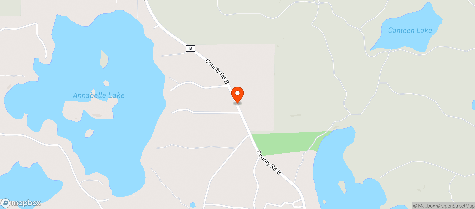 Map showing Karsyn S Korner