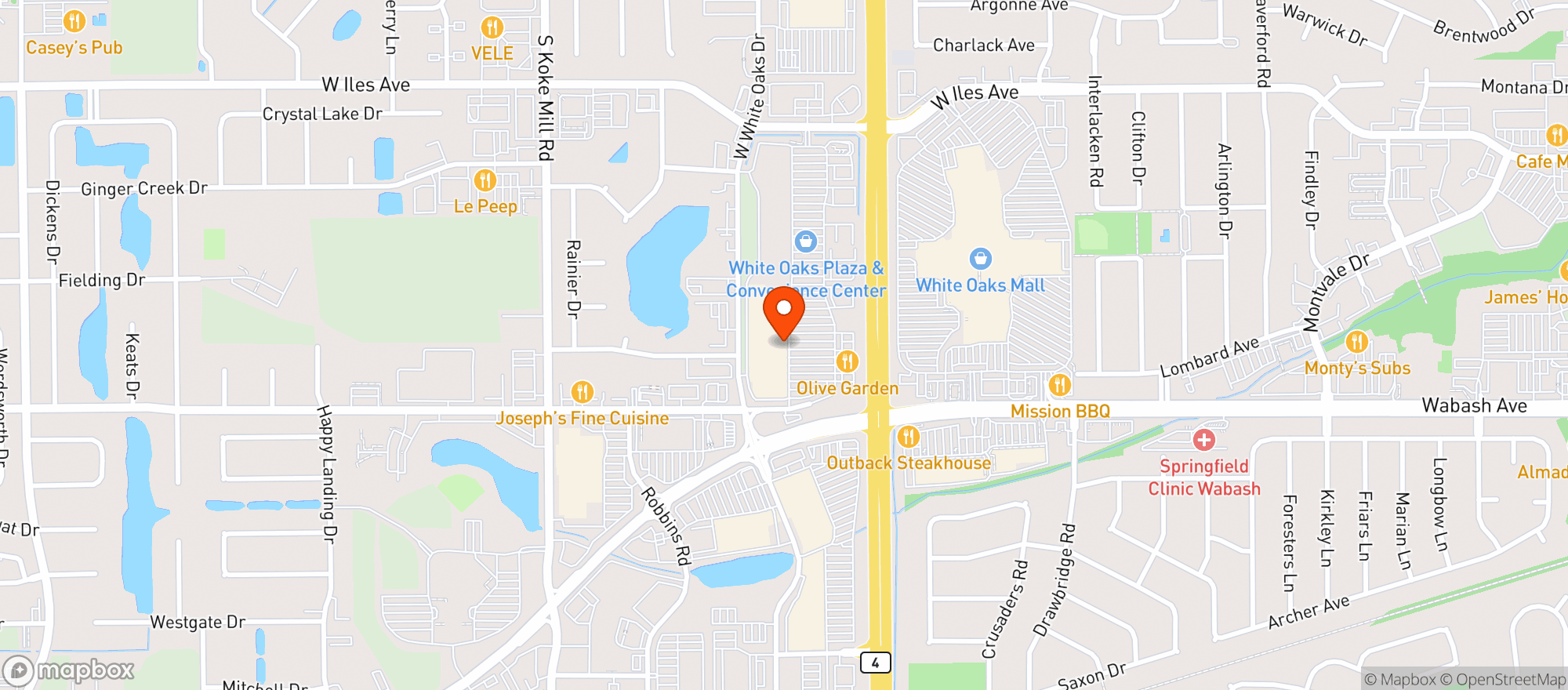 Map showing Gnc