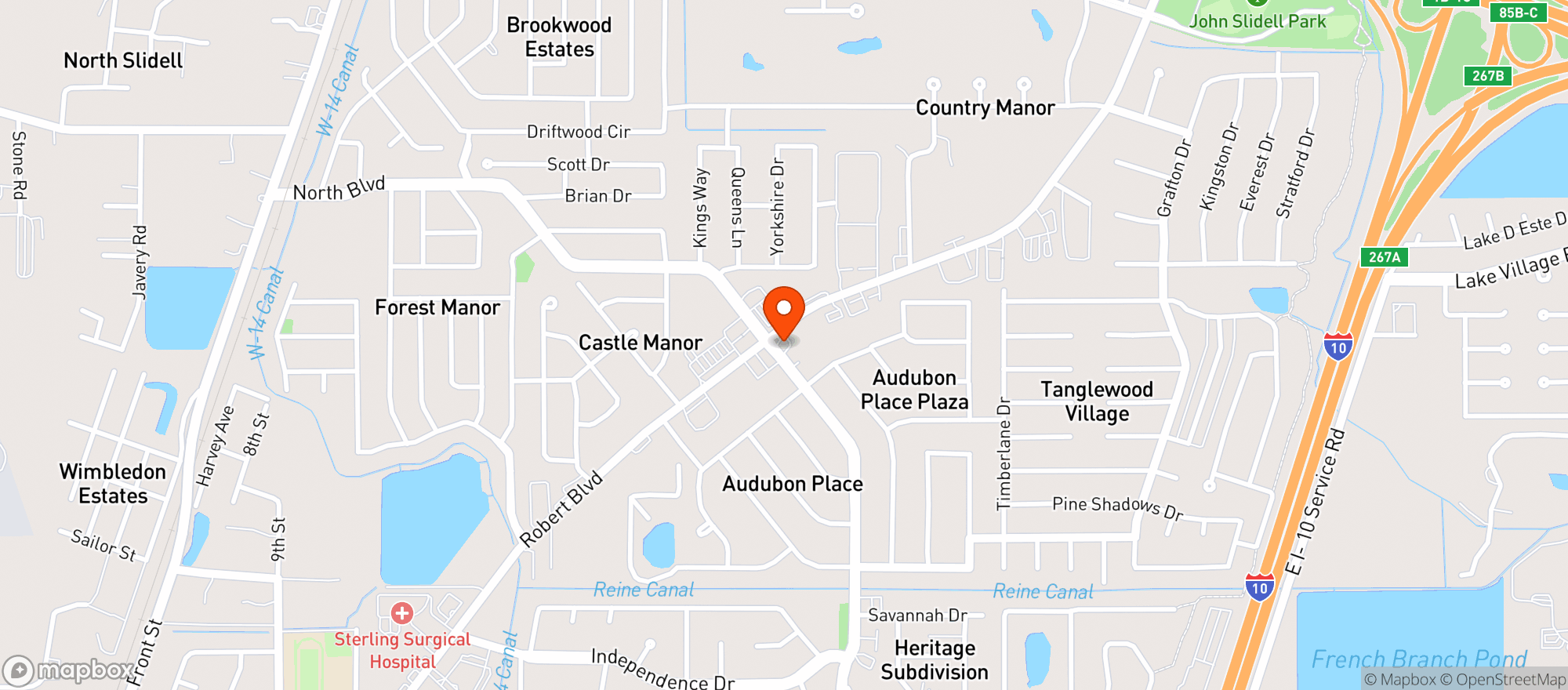 Map showing Stop To Shop