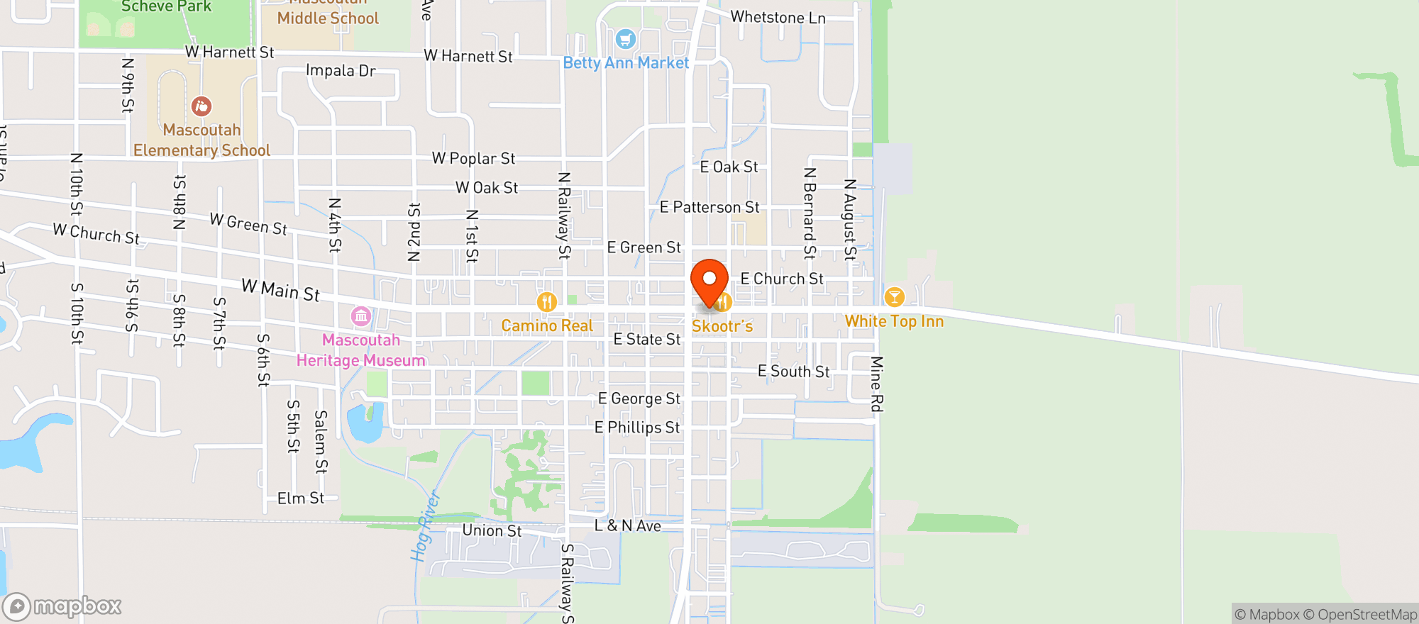 Map showing All Mart Smoke Shop & Liquor