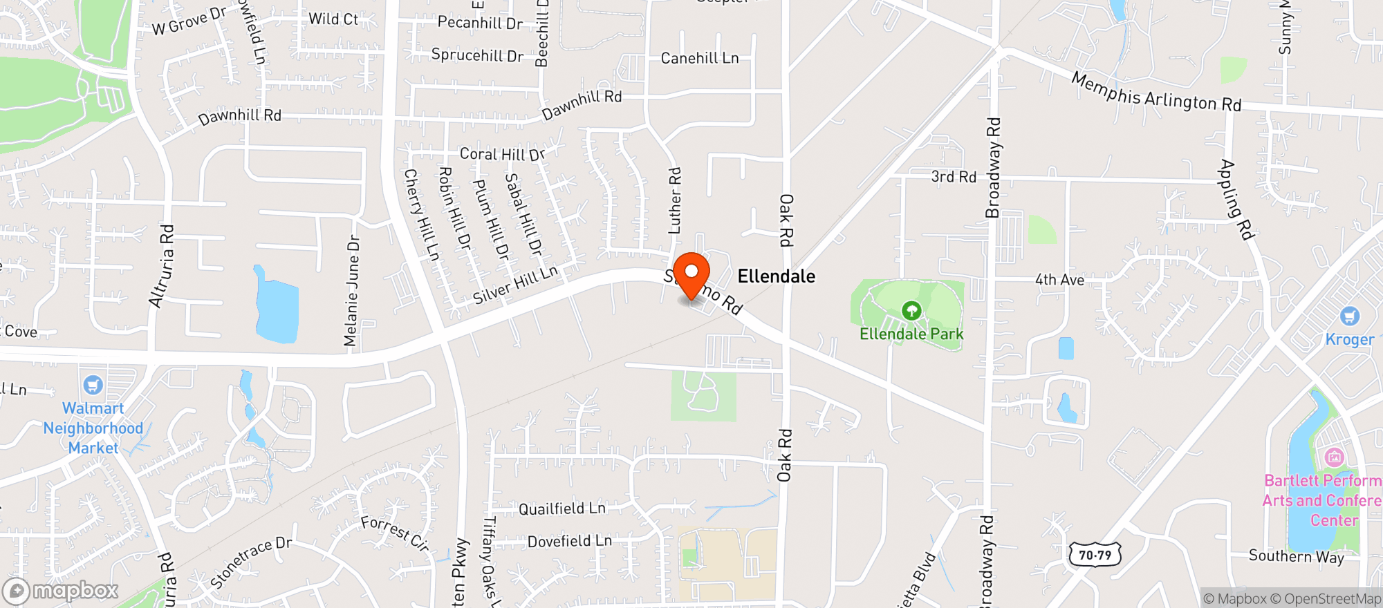 Map showing Exxon