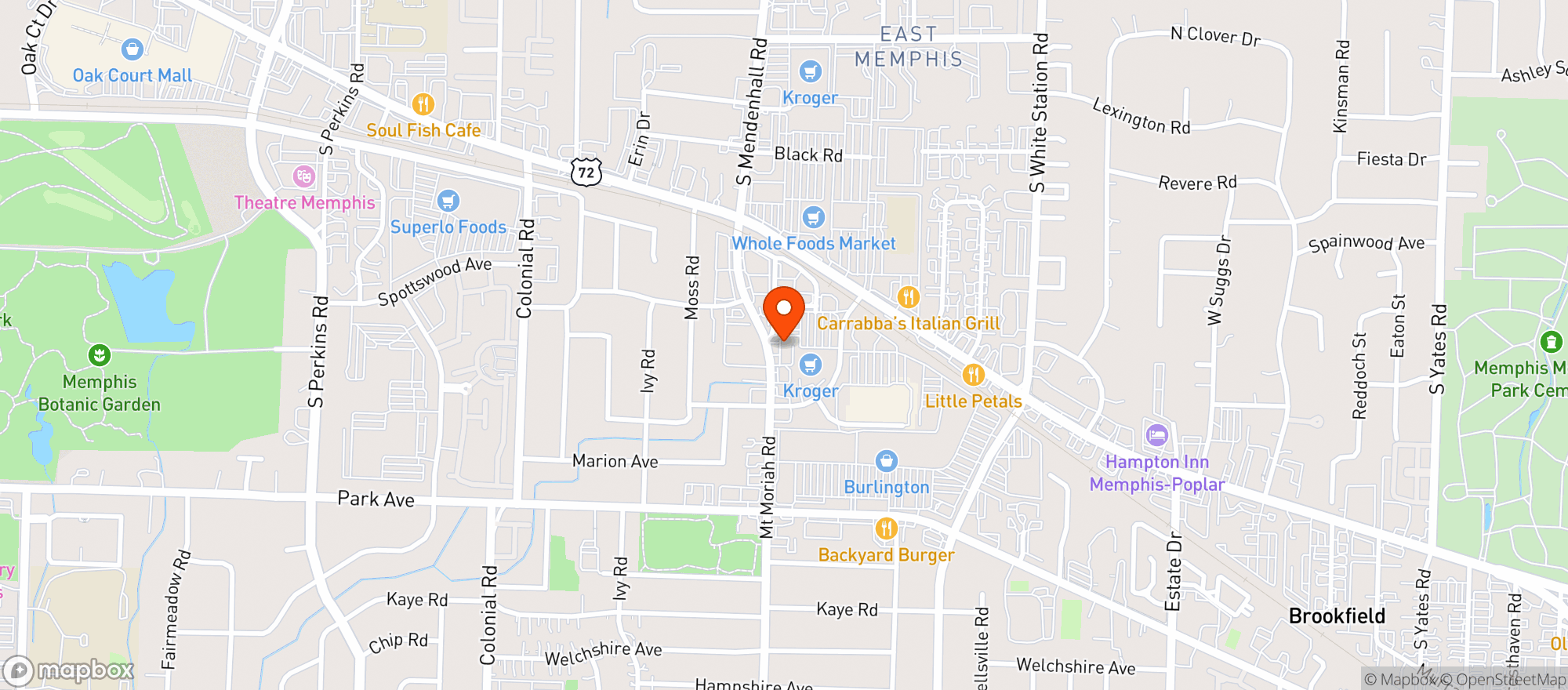 Map showing Liquor And Wine Depot