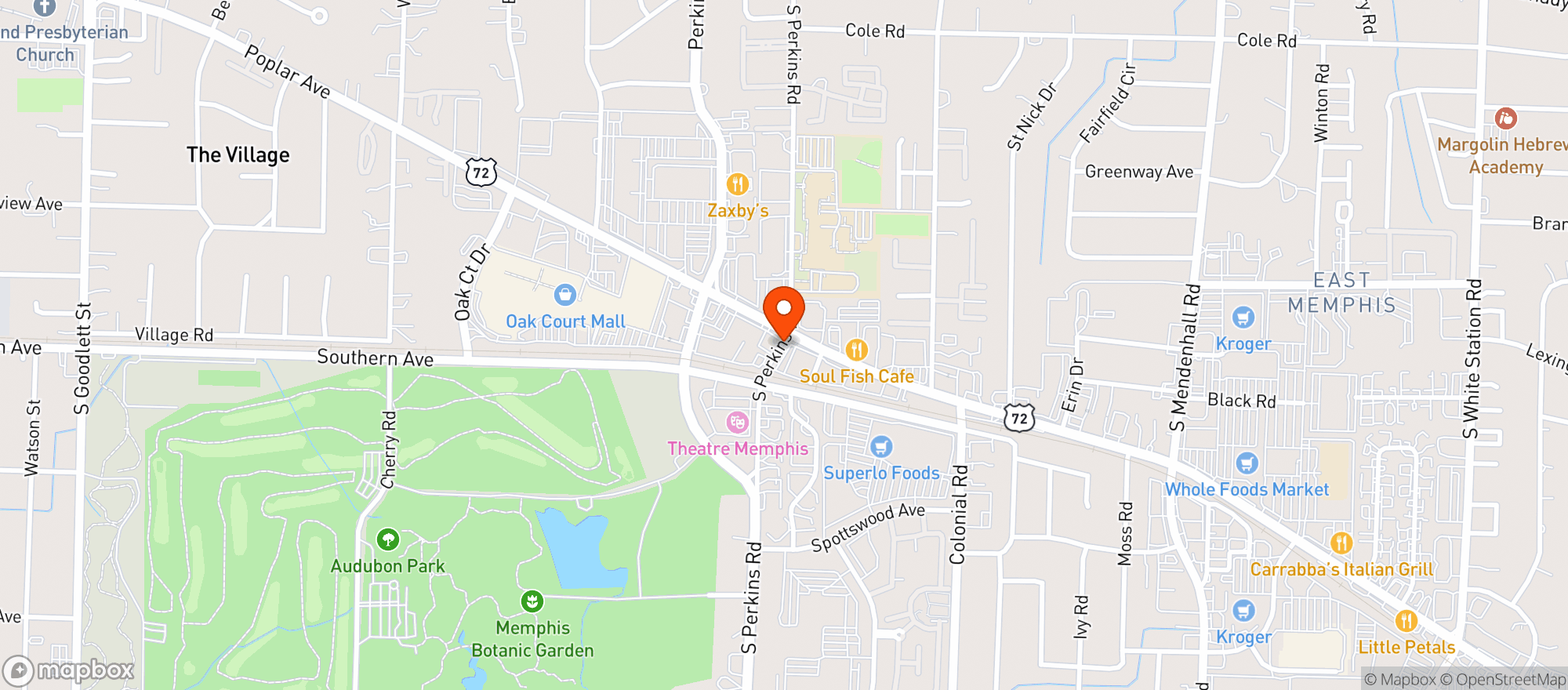 Map showing Sprouts Farmers Market