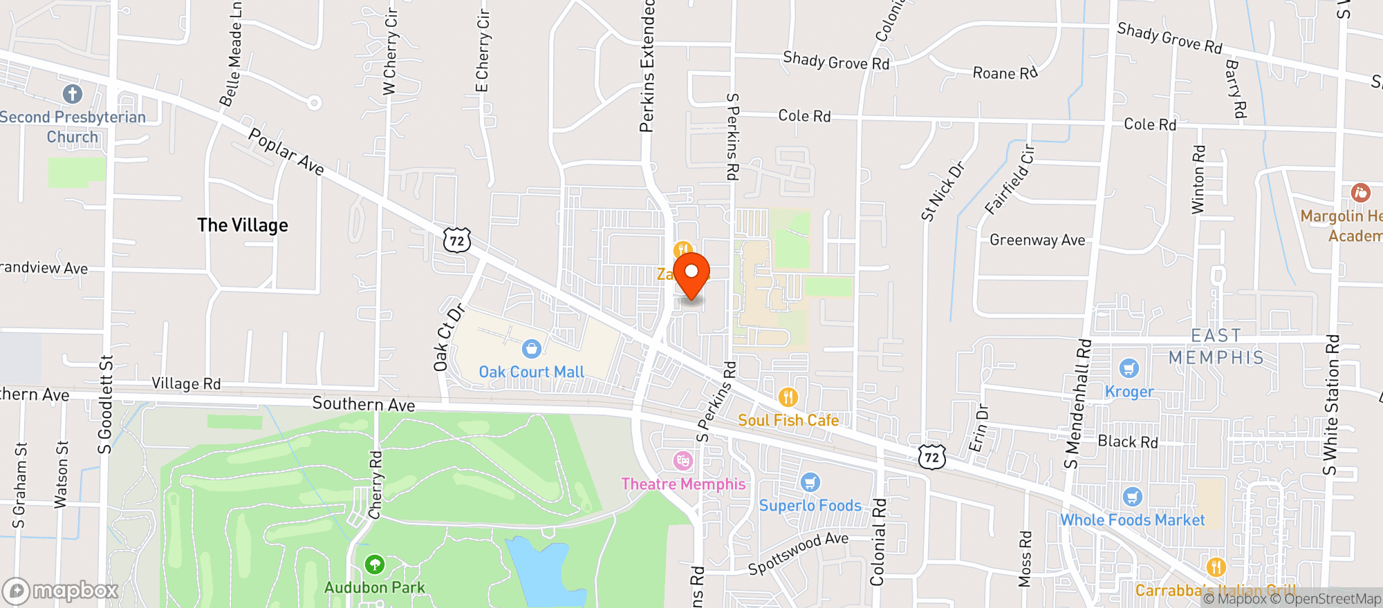 Map showing Humphreys Wine & Spirits