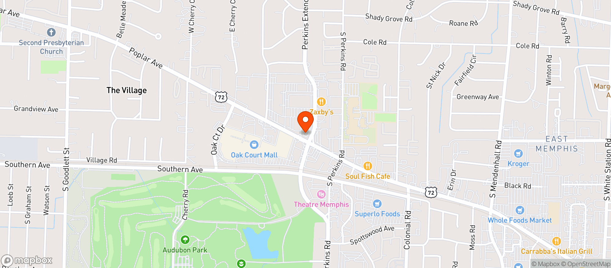 Map showing Hopdoddy Burger Bar