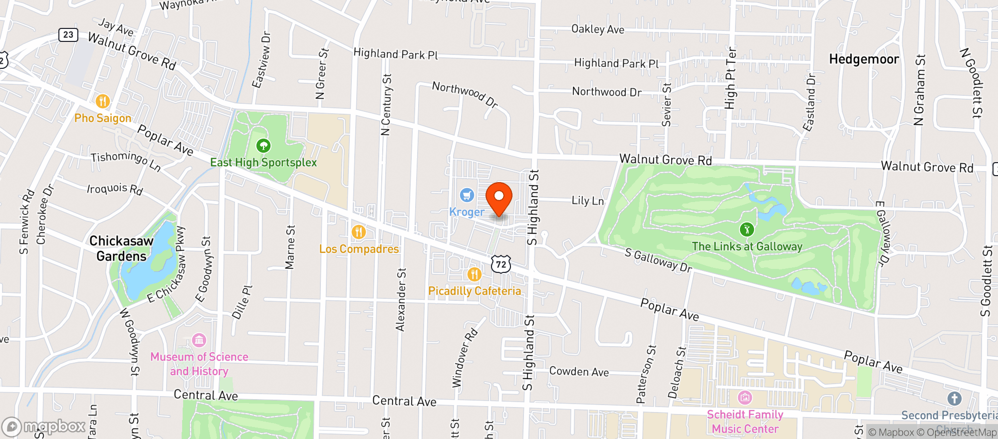 Map showing Board To Beers