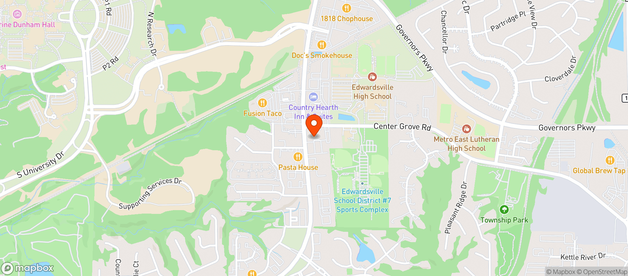 Map showing SAV ON LIQUOR