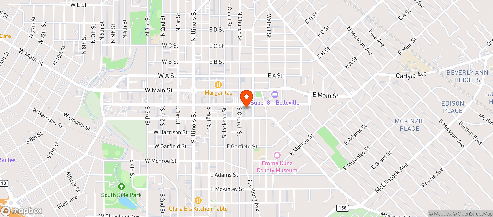 Map showing Grafted Wine Bar & Lounge
