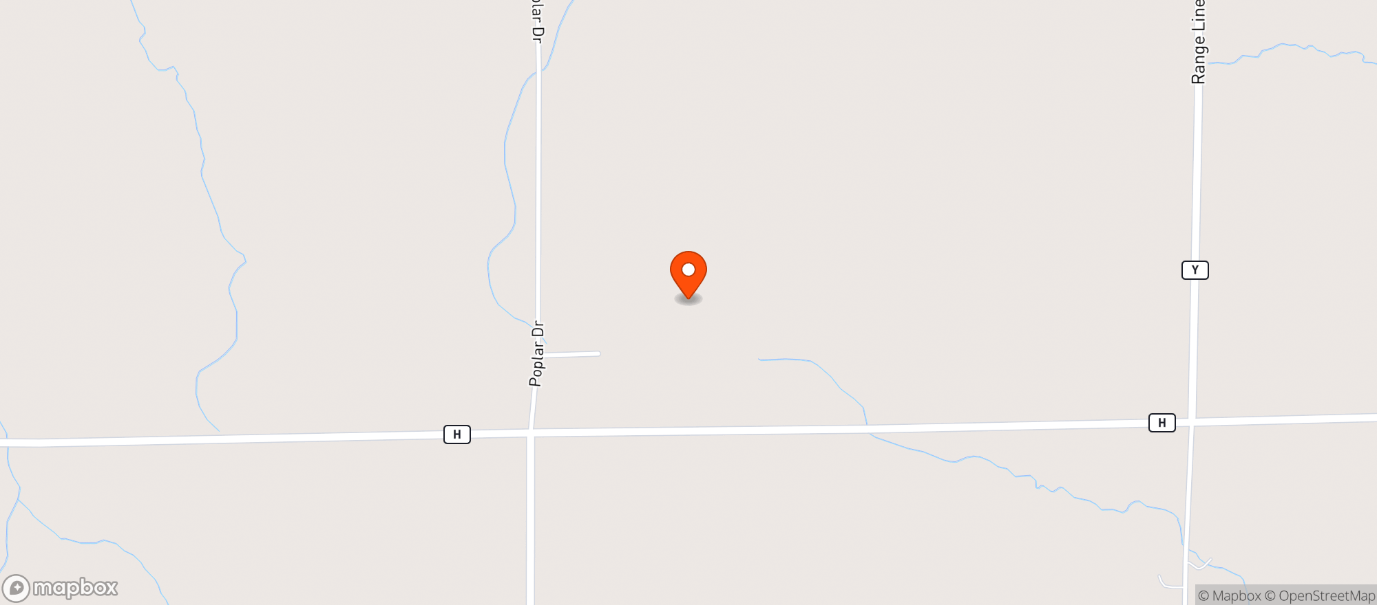 Map showing Badger Beverage Distributor
