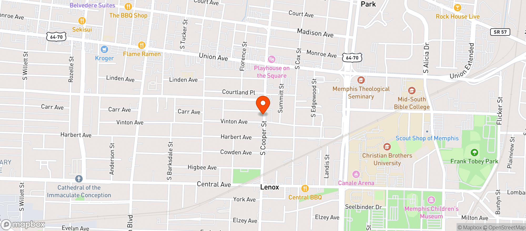 Map showing Ounce Of Hope CBD